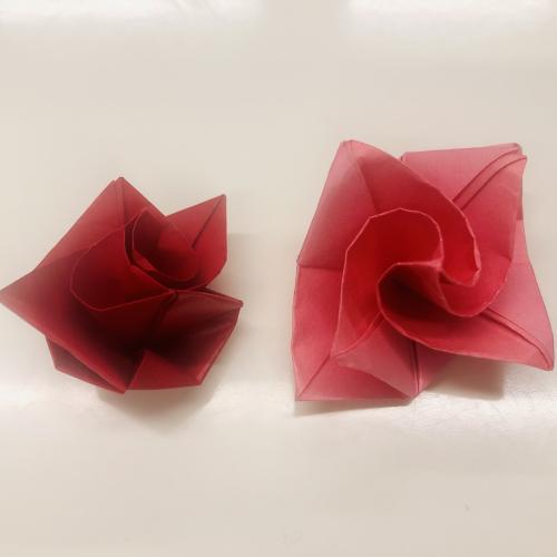 Origami Roses